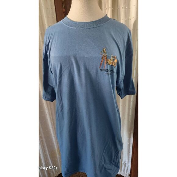 E39 Wicked Espresso/motorcycle coffee bar Custer, South Dakota screenprint t shi - Picture 2 of 8